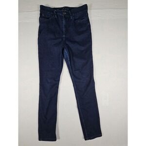 Calvin Klein Women's Jeans High Rise Skinny Size 10 Dark Wash Denim